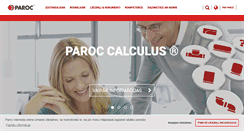 Desktop Screenshot of paroc.lv