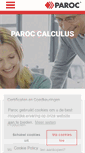 Mobile Screenshot of paroc.nl